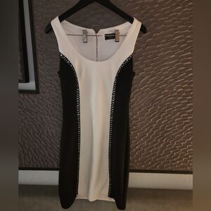 Guess Monochrome Contrast Mini Dress
